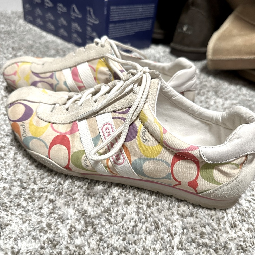 Coach tennis shoes